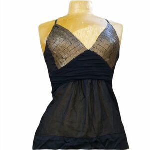 Sheri Bodell Metal Embellished Top